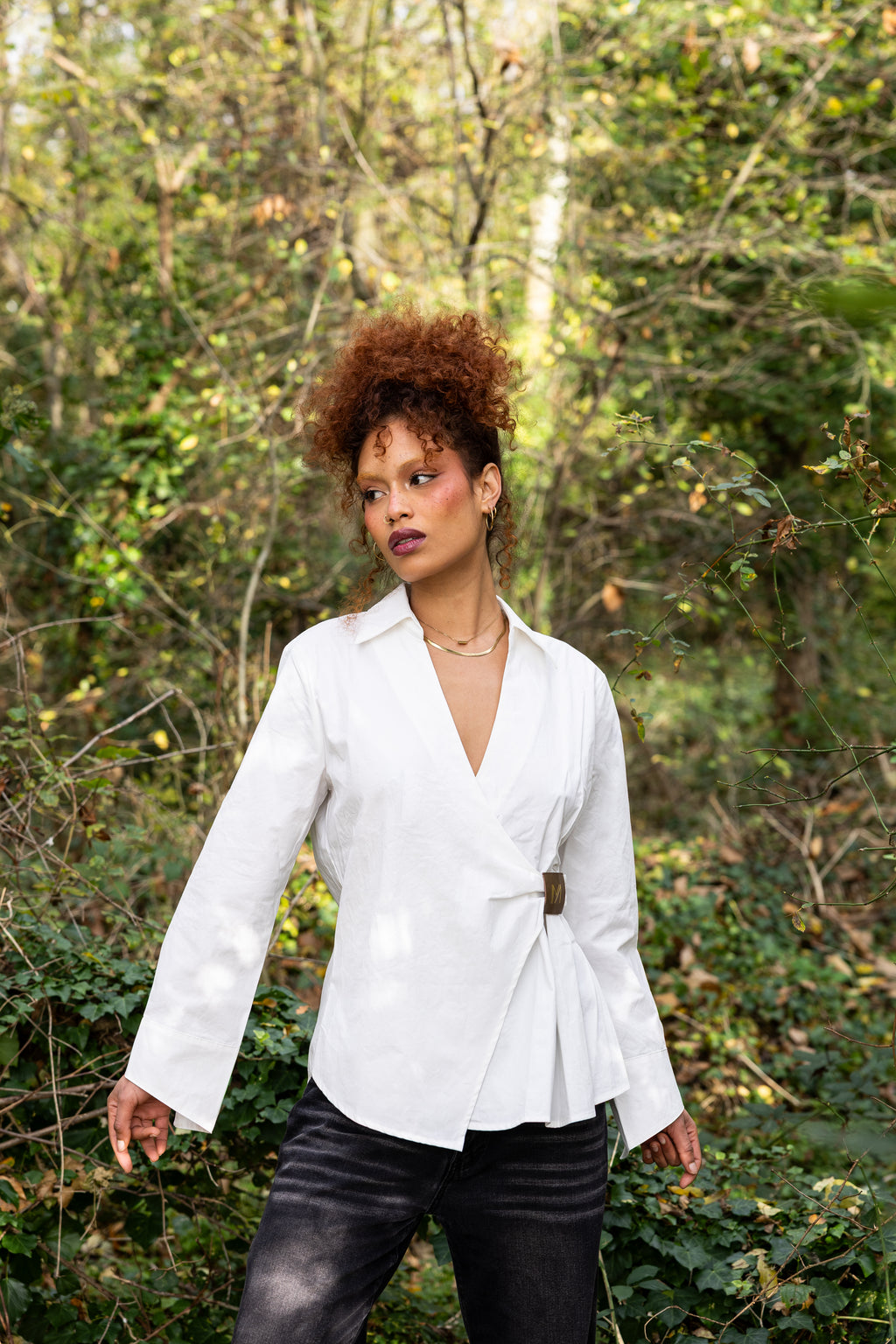 Chemise Héritage – Popeline Blanche