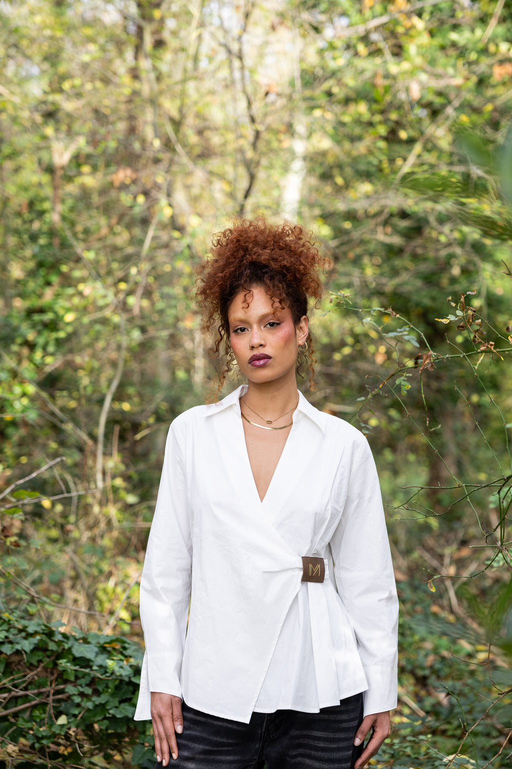 Chemise Héritage – Popeline Blanche