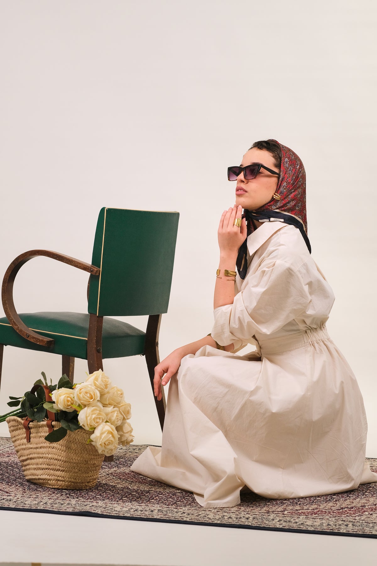 Sélène – Robe en coton