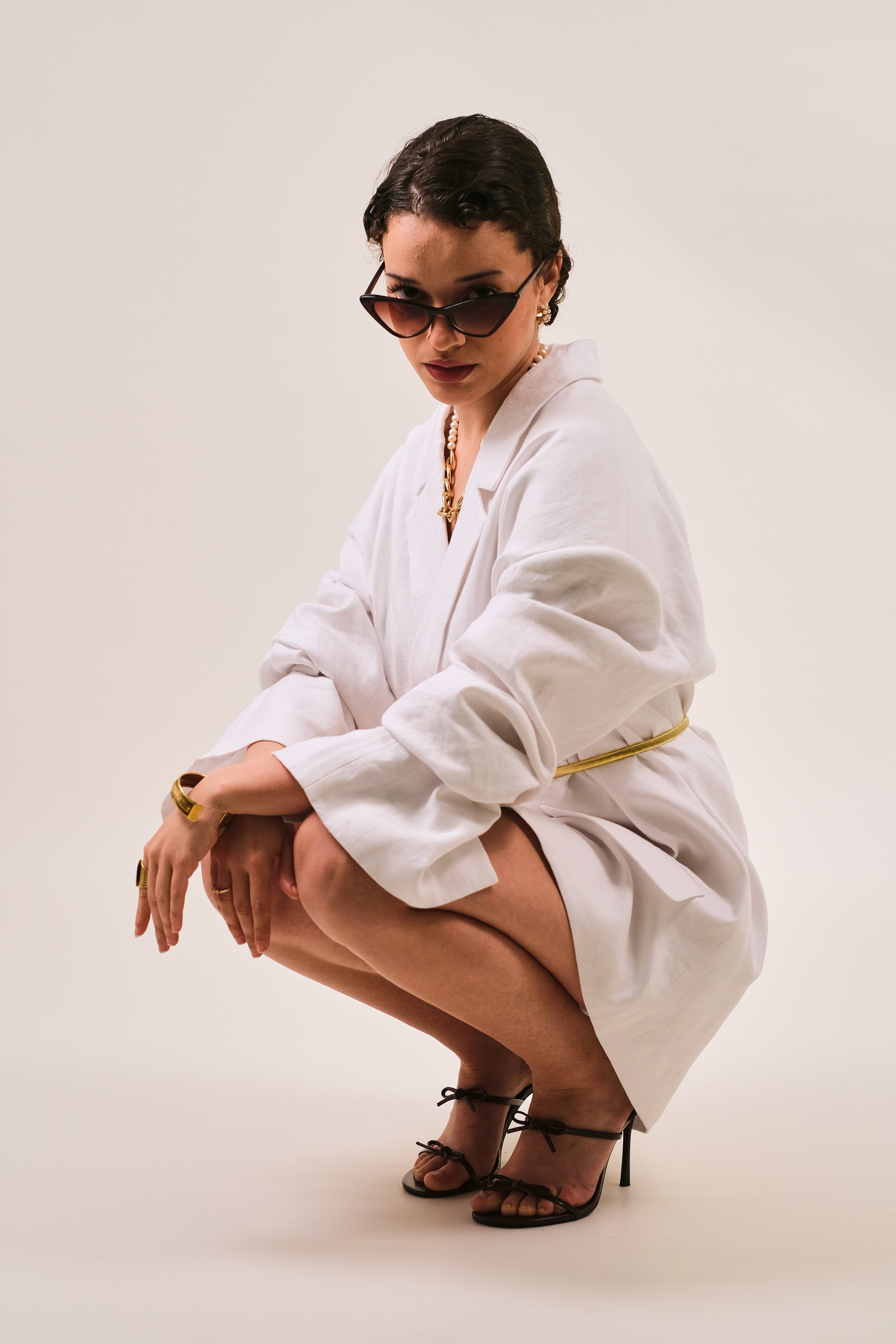 Blazer en lin - La blanche